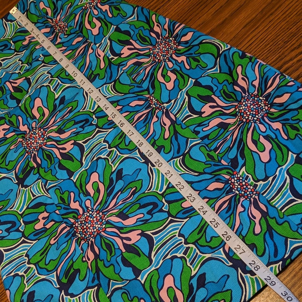 Lilly Pulitzer Bowen Dress 4 Navy Dress Rehearsal Strapless - Picture 8 of 10